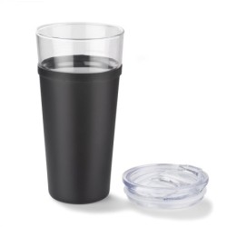 Glasbecher GLATT 428ml - Schwarz