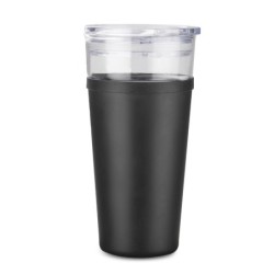 Glasbecher GLATT 428ml - Schwarz