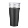 Glasbecher GLATT 428ml - Schwarz
