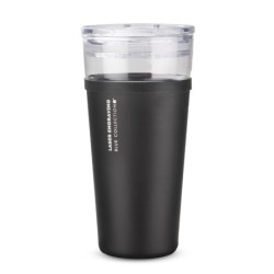 Glasbecher GLATT 428ml - Schwarz