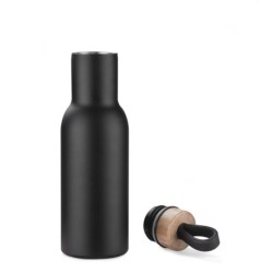 Thermoflasche VINA 400ml - Schwarz