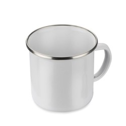 Emaille Becher SUBLIM 380ml - Weiß