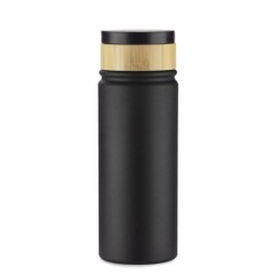 Thermoflasche KAMI 550ml - Schwarz