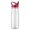 Trinkflasche mit Strohhalm TRANCE 700ml - Rot