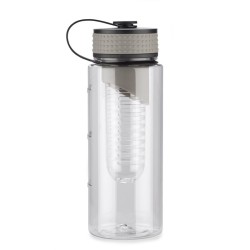 Trinkflasche mit Fruchteinsatz FRUGT 800ml - Hellgrau