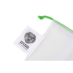 Mehrwegbeutel Set VEGE - Weiß