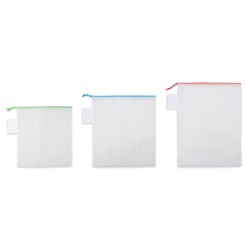 Mehrwegbeutel Set VEGE - Weiß