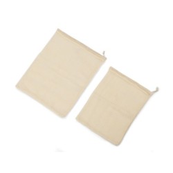 Mehrwegbeutel Set GREENS - Beige