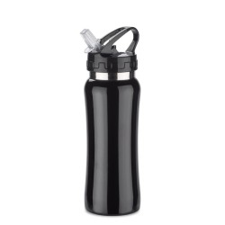 Stahlflasche PATRO 600ml - Schwarz