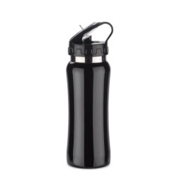 Stahlflasche PATRO 600ml - Schwarz