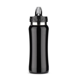 Stahlflasche PATRO 600ml - Schwarz