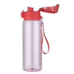 Flasche mit Messbecher 900ml KOLTER - Rot