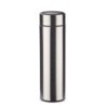 Thermoflasche 500ml mit Thermometer LEDIKT - Silber