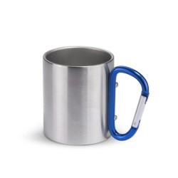 Becher mit Karabiner CAMPIC 200ml - Blau
