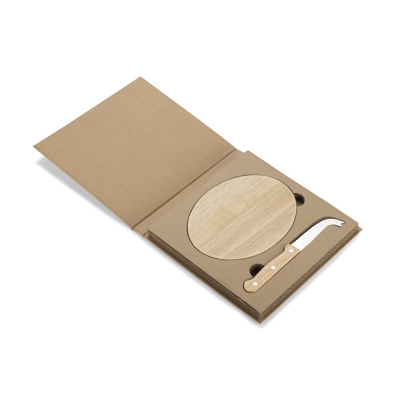 Messer mit Käseplatte GORGONZOLA - Beige