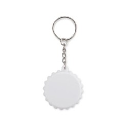 Schlüsselanhänger-Öffner KAPSI - Weiß