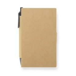 Notizbuch mit Kugelschreiber MARRO - Beige