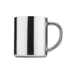 Becher aus Edelstahl SALO 210ml - Silber