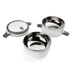 2-Kammer-Behälter TOGO 1400ml - Weiß