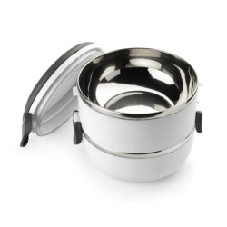 2-Kammer-Behälter TOGO 1400ml - Weiß