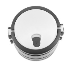 2-Kammer-Behälter TOGO 1400ml - Weiß