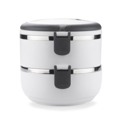 2-Kammer-Behälter TOGO 1400ml - Weiß