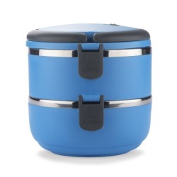 2-Kammer-Behälter TOGO 1400ml - Blau