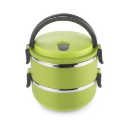 2-Kammer-Behälter TOGO 1400ml - Hellgrün