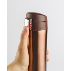 Thermobecher LOCK 440ml - Braun