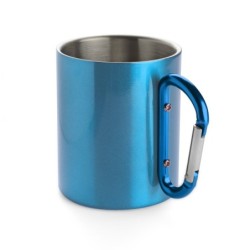 Becher mit Karabiner CAMP 250ml - Blau