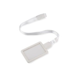 Namensschild BINO - Weiß