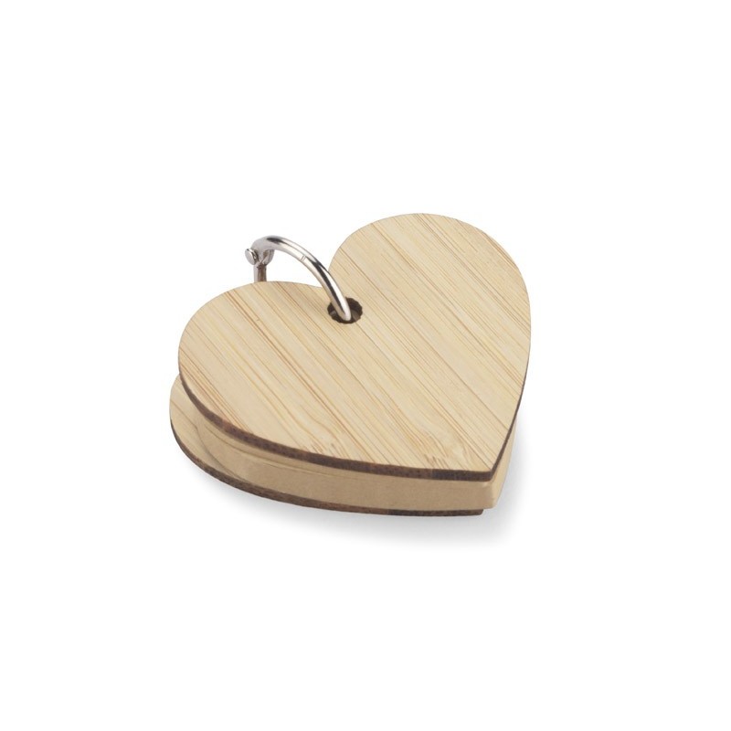 Haftnotizen mit Schlüsselanhänger LOVA - Beige