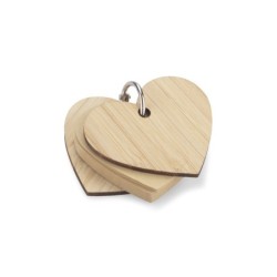 Haftnotizen mit Schlüsselanhänger LOVA - Beige