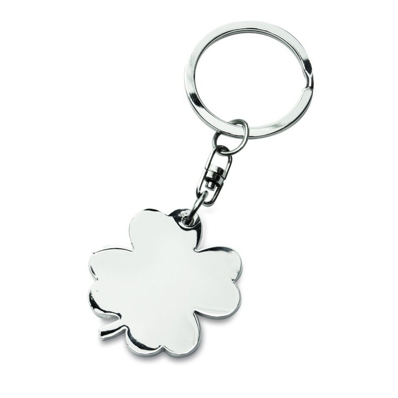 Schlüsselanhänger LUCK - Silber