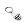2 in 1 Schlüsselanhänger APER - Silber