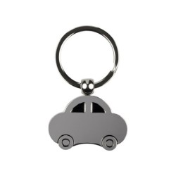 Schlüsselanhänger AUTO - Silber