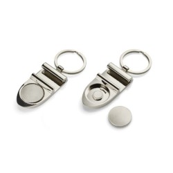 Schlüsselanhänger BOTTIGA - Silber