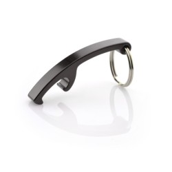 Schlüsselanhänger Flaschenöffner ABRI - Schwarz