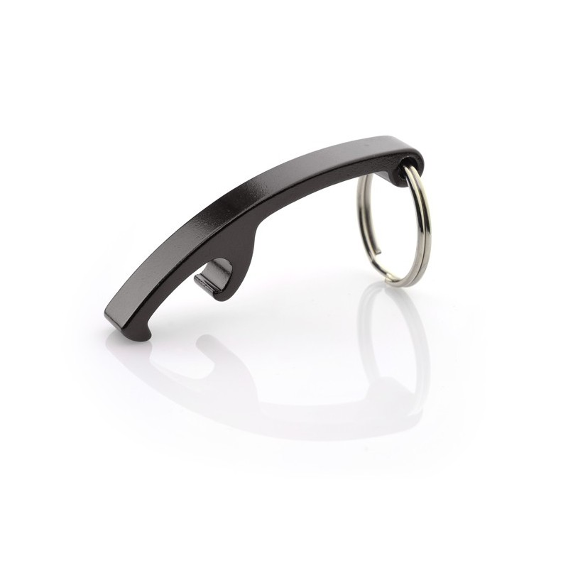 Schlüsselanhänger Flaschenöffner ABRI - Schwarz