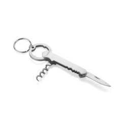 Schlüsselanhänger Öffner ALCO - Silber