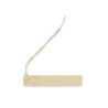 10cm Lineal mit Schnur LINIFY - Beige