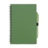 Notizbuch mit Stift A5 TRESA - Grün