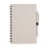 Notizbuch mit Stift A5 TRESA - Beige