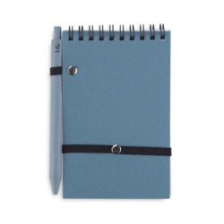 Notizbuch mit Stift A6 TRESA - Blau