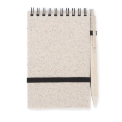 Notizbuch mit Stift A6 TRESA - Beige