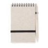 Notizbuch mit Stift A6 TRESA - Beige