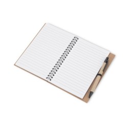 Notizblock mit Stift SERENO - Schwarz