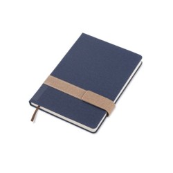 Notizbuch mit Schließe ELITE A5 - Dunkelblau
