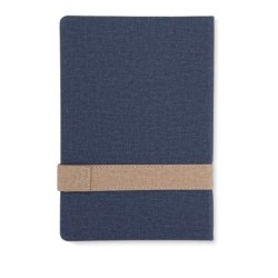 Notizbuch mit Schließe ELITE A5 - Dunkelblau