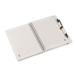 Notizbuch mit Strich und Stift REGALI - Schwarz